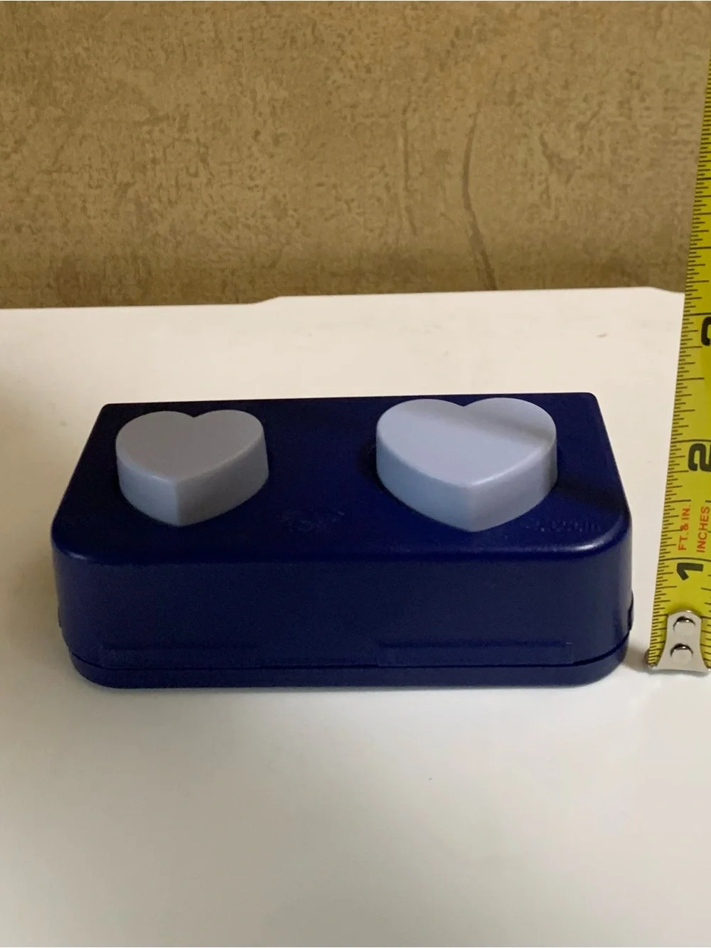 CREATIVE MEMORIES Heart Maker Paper Punch 1-1/4” & 1-1/2” NEW in Box